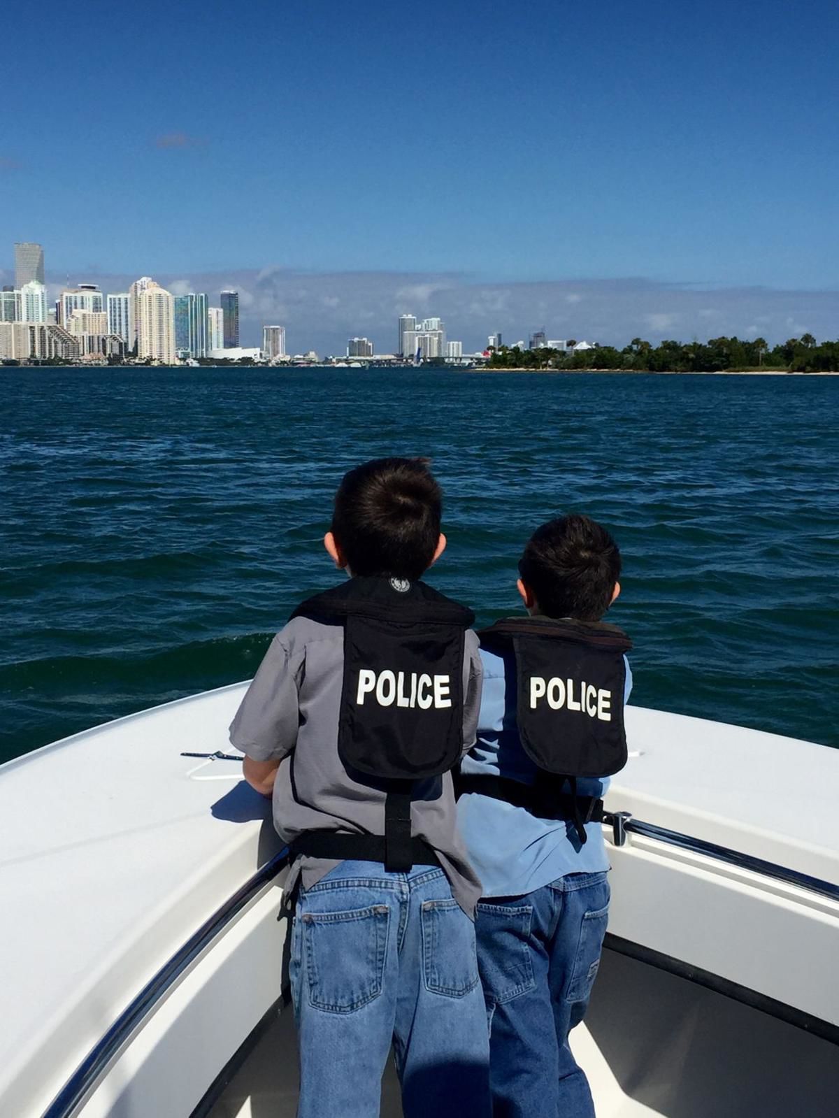 Labor Day Police and Fire Kids